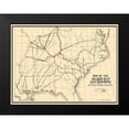 thumbnail image 2 of Keenan 14x11 Black Modern Framed Museum Art Print Titled - Rabun Gap Railroad - Keenan 1850, 2 of 5
