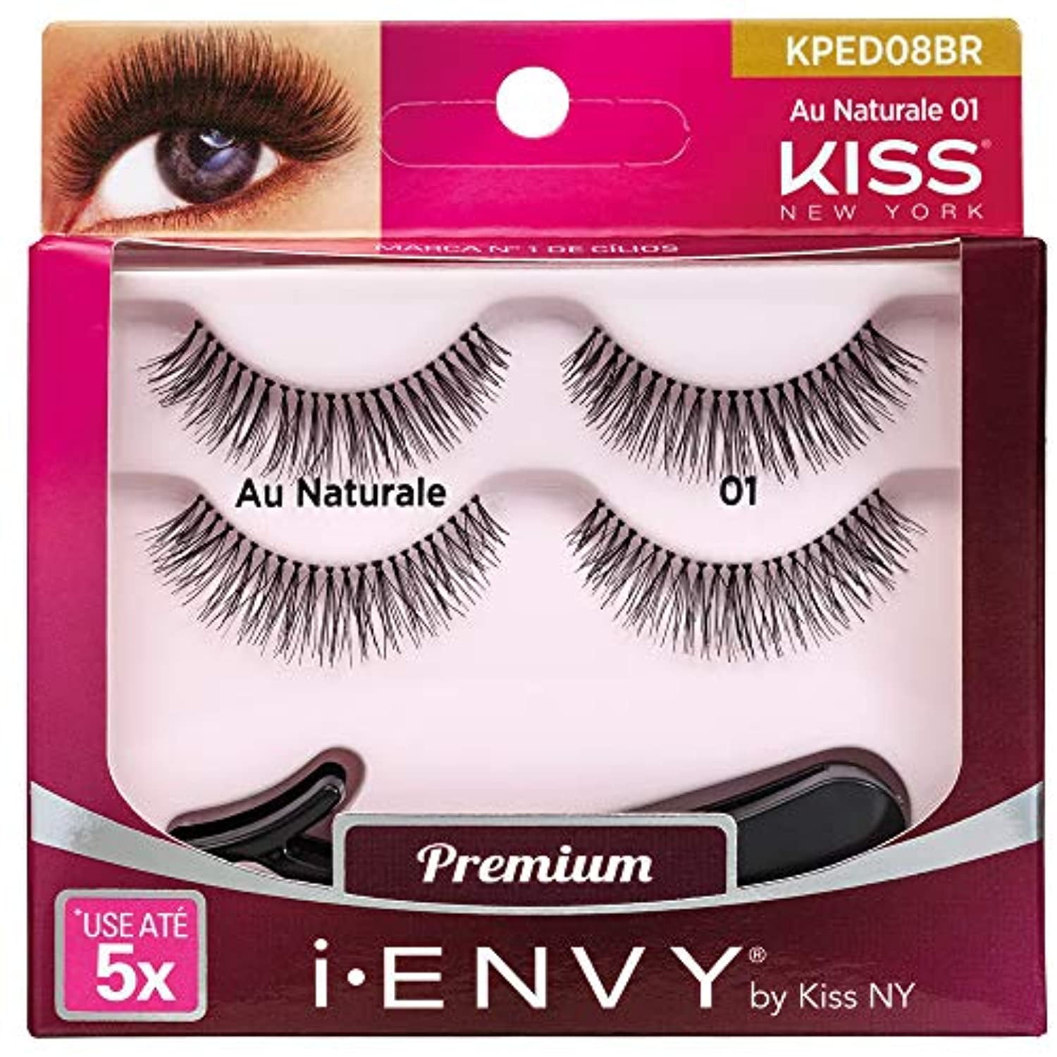 Kiss I Envy Au Naturale 08 Double Pack Lashes