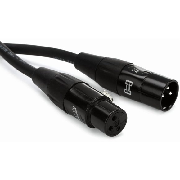 Cable de micrófono HOSA HMIC-005 REAN XLR3F a XLR3M 1,5 m