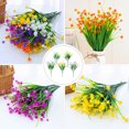 thumbnail image 6 of REACHISE Artificial Plastic Flower Stem Picks Spray (5pcs), 6 of 8