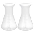 thumbnail image 3 of Plastic Conical Flask for Science Use 5Pcs Transparent Experiment Bottles, 3 of 3