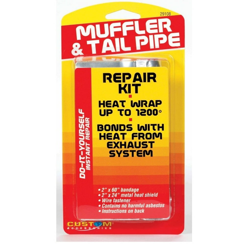 Custom Accessories 29108 Muffler & Tail Pipe Repair Kit, 2" X 60