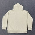 thumbnail image 7 of DHFJKG Hoodies For Men Reversible Wear Jacket With Pockets Solid Color Patchwork Plaid Hooded Zipper Coat Streetwear Comfort Outerwear, 7 of 7