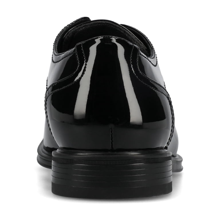 Vance Mens Barclay Comfort Plain Toe Flexible Oxford Dress Shoe