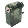 thumbnail image 6 of Rupoun Manual Pencil Sharpener 7 Speeds Adjustable Portable Handheld Sharpener for 6 to 8mm Pencil Charcoal Art Supplies, Transparent Green, 6 of 9