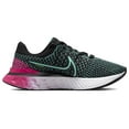 thumbnail image 2 of Nike React Infinity Run FK 3 DD3024-003 Women's Black/Pink/Turquoise Shoes FL812 (5), 2 of 5