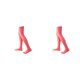 thumbnail image 4 of Sonducket 1 par de calcetines altos hasta el muslo de 52 cm JK, cómodos, antideslizantes, estilo pijo, medias largas hasta el muslo, fiesta, Cosplay, rojo Melon rojo 2piezas Sonducket CBP395165, 4 of 6
