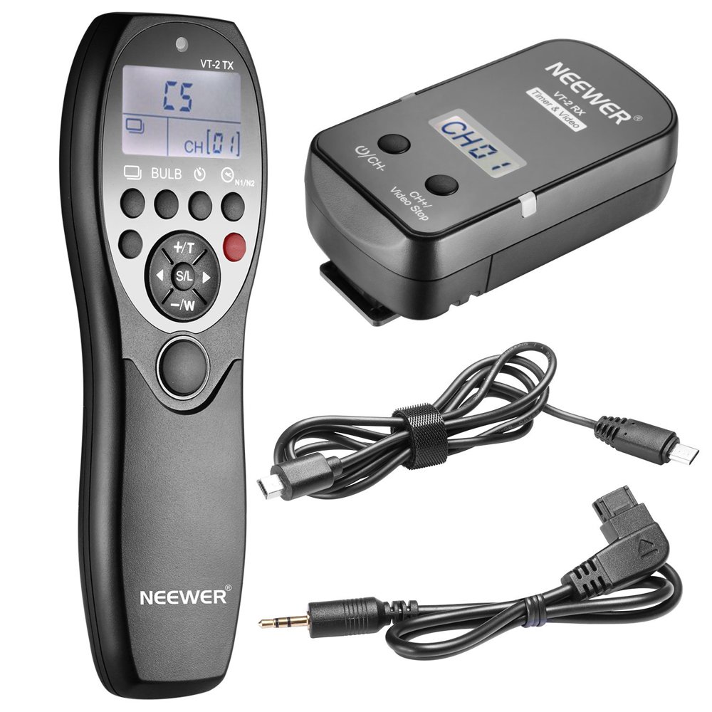 Neewer 2in1 Wireless Video Remote Control for Sony Cameras and PJ820E