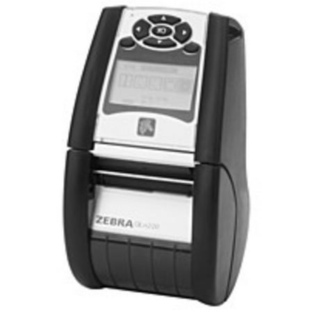 One 128 Mb Memory - Refurbished Zebra QLn220 Direct Thermal Printer - Monochrome - Portable - Label Print - 1.90