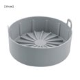 thumbnail image 4 of Freidora de aire multifuncional Matsuzay con olla de silicona Herramientas para horno Gris Grande 19CM, 4 of 6