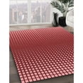 thumbnail image 3 of Ahgly Company Machine Washable Indoor Rectangle Transitional Red Area Rugs, 8' x 10', 3 of 7