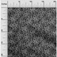 thumbnail image 2 of oneOone Viscose Jersey Navy Gray Fabric Abstract Fabric For Sewing Printed Craft Fabric By The Yard 60 Inch Wide, 2 of 4