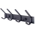 thumbnail image 1 of Perchero WEBI C-CBG04 montado en pared con 4 ganchos de metal negro, 1 of 8