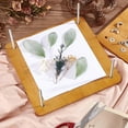 thumbnail image 4 of 1Set Square Bookbinding Tool with Screw & Nut Wood Book Binding Machine Peru 250x250x9mm, 4 of 8