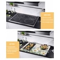 thumbnail image 2 of Large Induction Cooktop Protector Mat Spring Flowers Stove Top Covers for Electric Stove, Farmhouse Botanical Floral Wildflowers Decorative Stove Burner Cover Mats, Glass Top Stove Cover, 2 of 7
