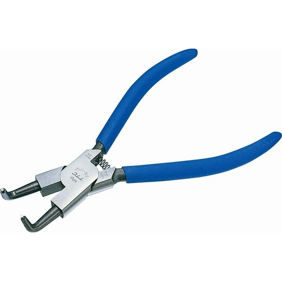 Tsunoda SIB-175P Snap Ring Pliers (Bent) 7-Inch, Internal Ring 3/4 to 2-3/8"