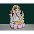 thumbnail image 4 of Tensona Ganesh Statue, 12 in, Hinduism Ganesh, Garden Statues, Hand Painted, 1 Count, 4 of 8