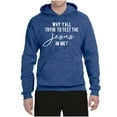 thumbnail image 2 of Wild Bobby Why Y'all Tryin' to Test the Jesus in Me? Inspirational/Christian Unisex Graphic Hoodie Sweatshirt, Vintage Heather Blue, 3X-Large, 2 of 5