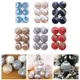 thumbnail image 2 of 6CM 8CM 6PCS Bolas de Navidad de lentejuelas de seda Adornos colgantes para árbol de Navidad Decoración para fiesta en el hogar Regalos de Año Nuevo 2024 Noel Navidad, 2 of 4
