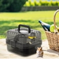 thumbnail image 6 of yotijay Hamster Cage with Water Bottle Breathable Carry Case for Gerbils Rats black, 6 of 9