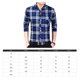 thumbnail image 5 of Camisa a cuadros de manga larga para hombres camisa a cuadros para hombres camisa de ajuste regular para hombres camisa casual para hombres ANGGREK  Otros, 5 of 8