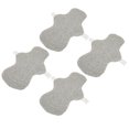 thumbnail image 1 of MesaSe Protège-Dessous en Tissu Réutilisables pour Femmes 4 Pcs Protège-Dessous en Tissu Graphène Absorption d'Eau Respirant Anti-Fuites Lavable Serviettes Hygiéniques Réutilisables pour Femmes, 1 of 8