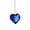 Blue, variant on Car Hanging Pendant Heart Love Crystal Prism Art Component Suncatchers Home Interior Decor Ornament
