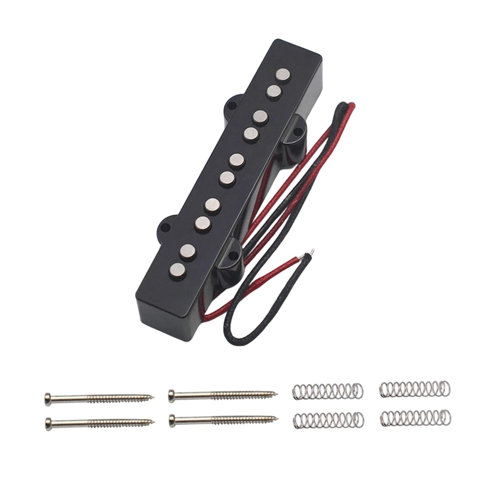 Electric Bass Pickup Music Instrument Accessory Preamp Amplifier Open Back Design for Five String Performers
