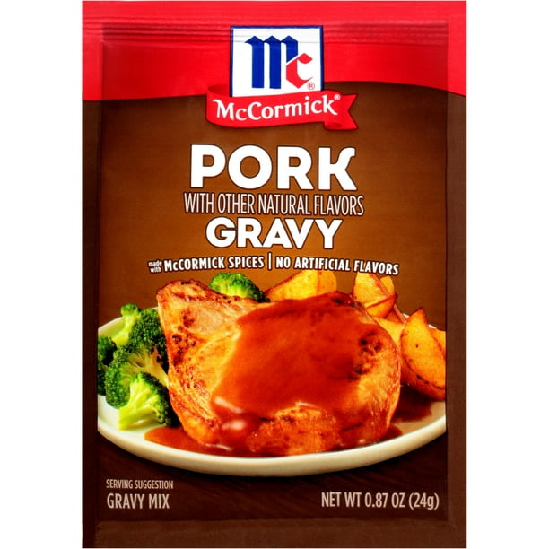 how to make mccormick pork gravy