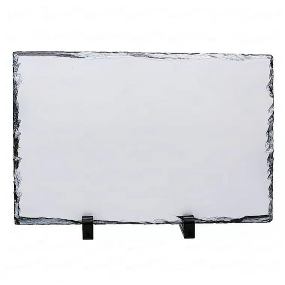 Free shipping 20pcs/lot SH-04 20*30cm sublimation blank slate rock photo frames for business and friends personalized gifts