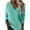 Mint Green, variant on WRKEKC Womens Long Sleeve Tops Casual Multi Layer V Neck Long Sleeve Athletic Sleeveless Hood Sweatshirt for Women Fall Activewear Top