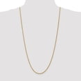 thumbnail image 2 of Leslie's Real 14kt Yellow Gold 2.5mm Diamond-Cut Rope Chain; 30 inch; Lobster Clasp; for Adults and Teens; for Women and Men, 2 of 5