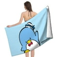 thumbnail image 4 of Tuxedo Sam Toalla de playa de secado rápido con diseño temático, regalo para mujeres y niñas, ideal para cumpleaños, fans, amantes de la música, uso en la playa o al aire libre, 78 × 160 cm, 4 of 6