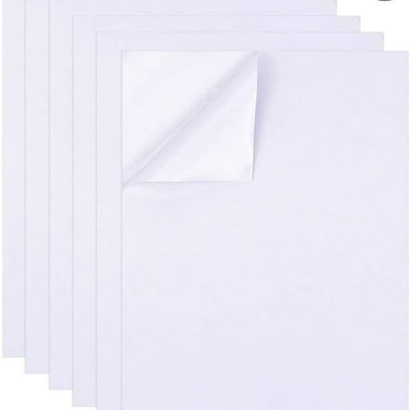 10PCS A4 Size Double Sided Tape Sheets, Clear Strong Sticky Tape, Tap Sheet for Arts Craft Photo Albums Making Home Drative