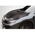 thumbnail image 3 of 2017-2021 Honda Civic TypeR Carbon Creations EVS Hood - 1 Piece, 3 of 7