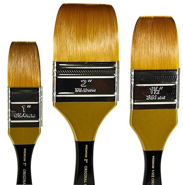 KINGART™ Original Gold 9750 Series - Golden Taklon Sky Wash, Size 2