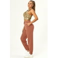 thumbnail image 3 of icyzone Fleece Sweatpants for Women, Athletic Joggers with Pockets, 3 of 6