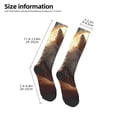 thumbnail image 2 of Sigee Mystic Fox With Halo for Socks for Men Women Socks Stocking Compression Socks, 2 of 6