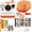 Orange, variant on Polaroid Now Instant Camera Bundle - Film, Case, Album & Quality Photo Cloth - Black