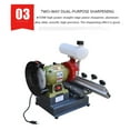 thumbnail image 4 of MR206 Woodworking Knife Sharpener Precision Linear Grinder 550W Electric Sharpener Multifunctional Horizontal Grinder, 4 of 6