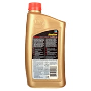 Chevron Havoline High Mileage Synthetic Blend Motor Oil 5W20, 1 Quart bottle