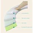 thumbnail image 5 of Asiento de inodoro con asas acolchadas para niños y niñas, con 5 estrellas, superofertas, color blanco, 5 of 5
