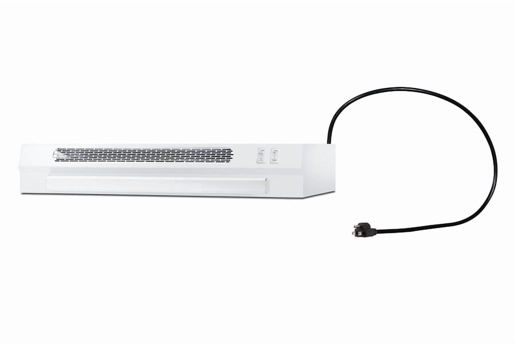 Summit 24 Inch Recirculating Range Hood, Retractable, White - HRTX24WPTC Made in the USA