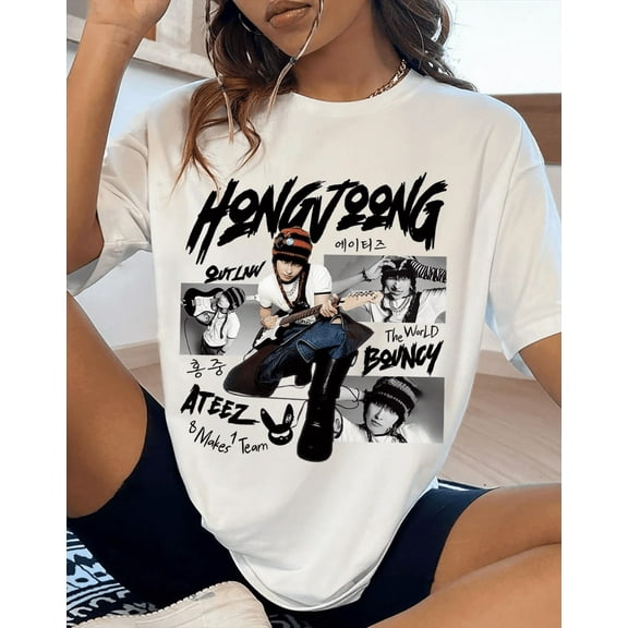 Hongjoong ATEEZ Shirt, In Your Fantasy World Tour 2025 Graphic Tee