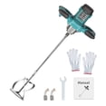 thumbnail image 1 of Mezclador eléctrico de mano de 2500 W, 6 velocidades, ajustable, para pintura, masilla, cemento, hormigón, máquina mezcladora, EE. UU., 1 of 14