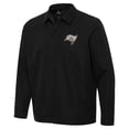 thumbnail image 2 of Men's Antigua Black Tampa Bay Buccaneers Pivot Full-Zip Jacket, 2 of 4