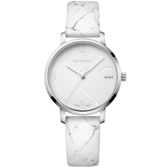 Wenger 01.1731.109 Women's Metropolitan Donnissima White Watch