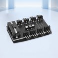 thumbnail image 3 of Adaptador de controlador de velocidad Fuente de alimentación de 12 V de 3 niveles para 8 ventiladores Cooler -way PC, 3 of 7
