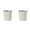 White, variant on BMYJ Dual Trash Can, 2 Compartment Kitchen Garbage Can Plastic Dry and Wet Classified Recycling Bin Wastebasket Liter Bin Dustbin Rubbish Box Garbage Container for Home