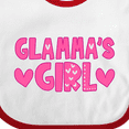 thumbnail image 4 of Inktastic Glamma's Girl Girls Baby Bib, 4 of 4